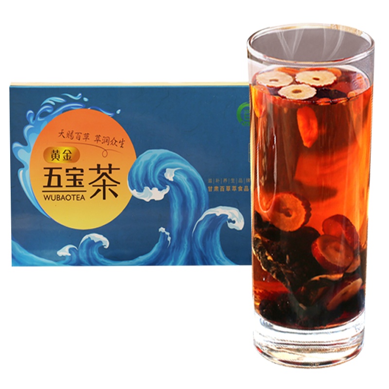 百草萃黄金五宝茶小包装25g/袋