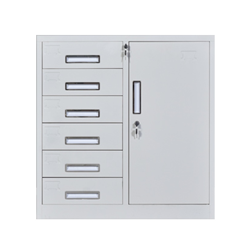 瑞丰杰-偏六斗矮柜文件柜偏6斗铁皮柜资料柜G20