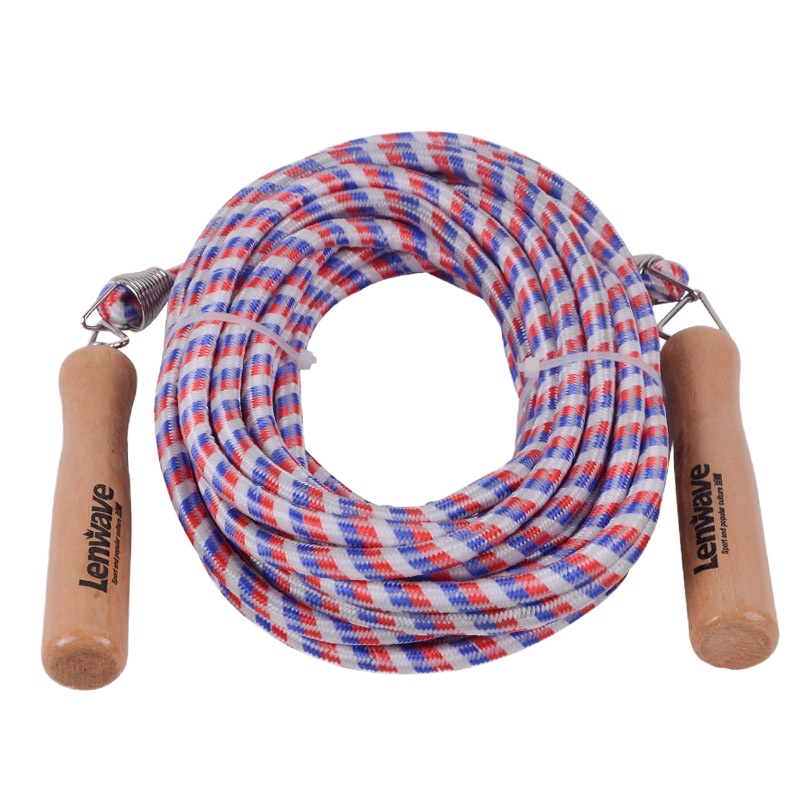 兰威LW-0810 多人群体跳绳10米长棉跳绳7-10人