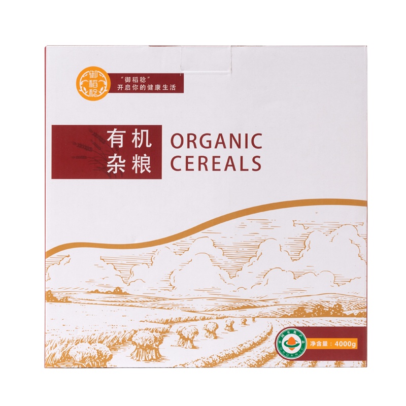 御稻稔 精选有机杂粮礼盒装 混合杂粮 纯正有机杂粮 4000g