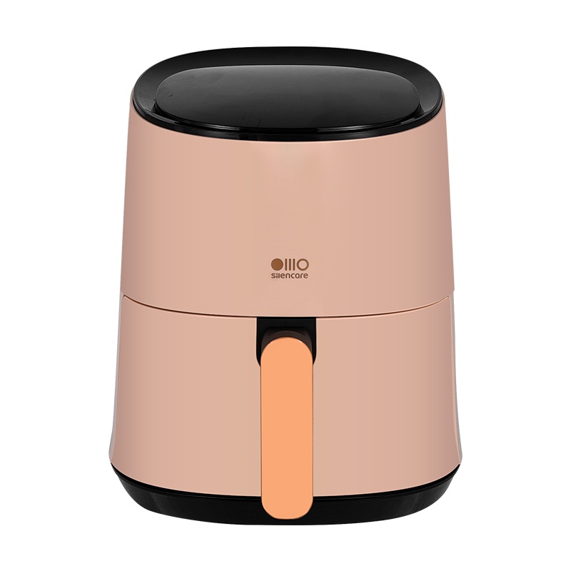 无言(silencare)空气炸锅家用 无油烟煎炸 2.5L大容量 智能触控面板 SC-K505W樱漫粉