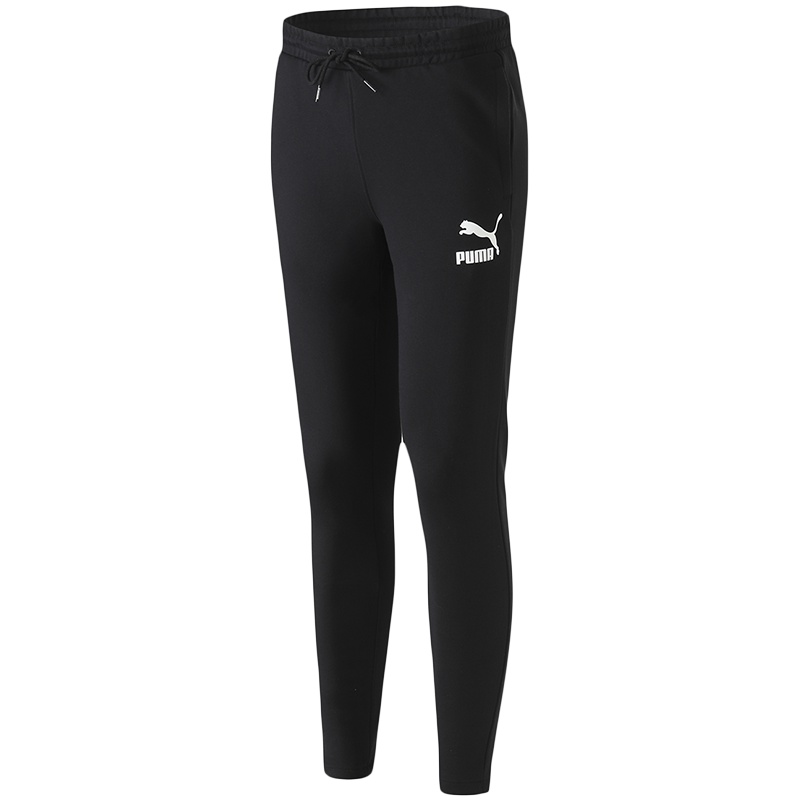 PUMA彪马男裤运动裤休闲裤针织长裤579073 L 57907301黑色