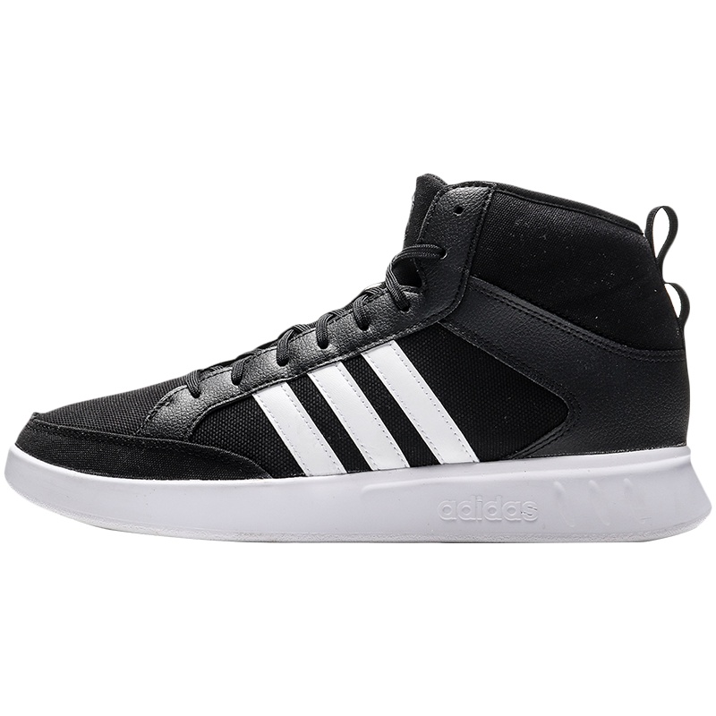 【自营】阿迪达斯男鞋板鞋网球文化高帮休闲运动鞋EE9682