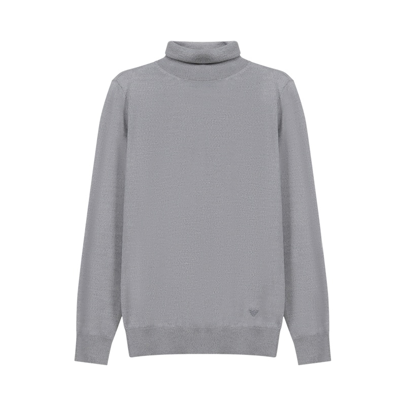 EMPORIO ARMANI 阿玛尼 女士 绵羊毛高领长袖针织衫羊毛衫8N2MZU 2M9DZ