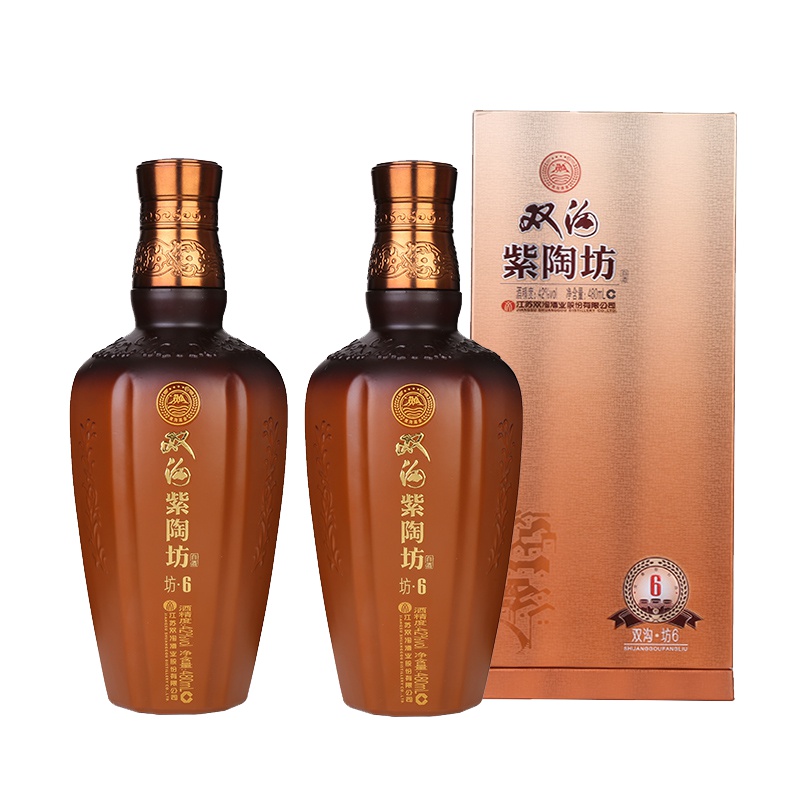 双沟 紫陶坊 坊6 42度480ml 单瓶装 浓香型白酒