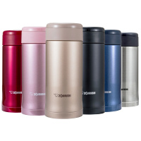 象印(ZO JIRUSHI) 保温杯 SM-AZE35 进口304不锈钢双层真空保温保冷水杯 360ml