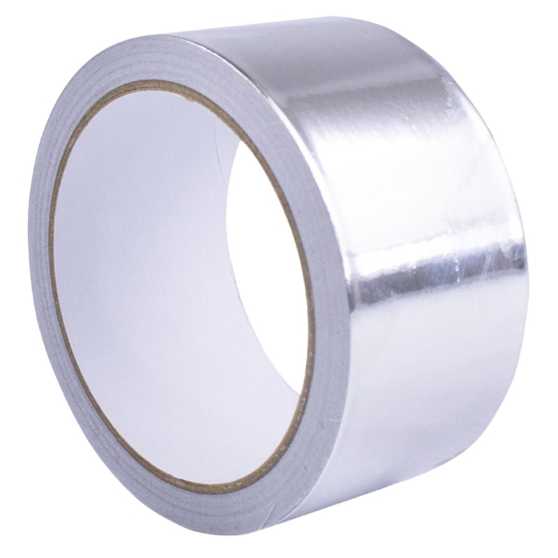 伏兴 FX566 加厚铝箔胶带 锡箔纸胶带 隔热耐高温 热水器排气管油烟机排烟管密封胶带48mm*18y