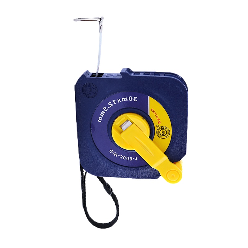 08-1系列精工钢卷尺高精度防水盒尺工程尺 GW-1008-1 10m*12.5mm 011201