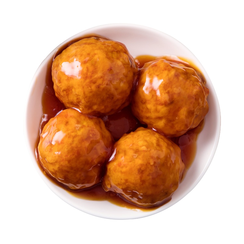 夏氏怪老头 上海本帮马蹄狮子头 4个装 方便菜真空包装240g