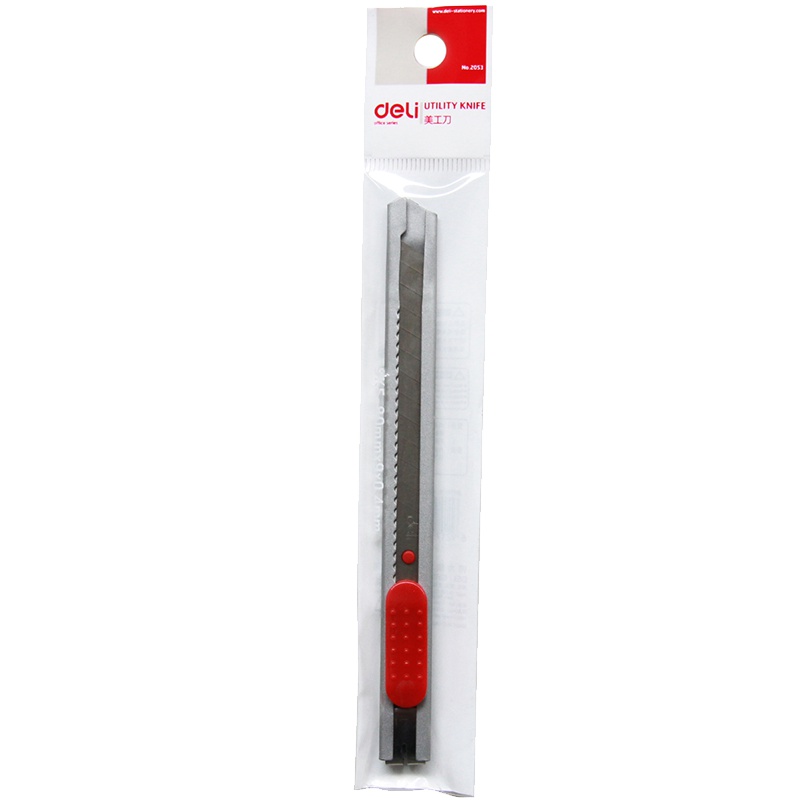 得力(deli) 2053 美工刀 小型合金钢 裁纸刀 XHJ 13/刀头 单个装