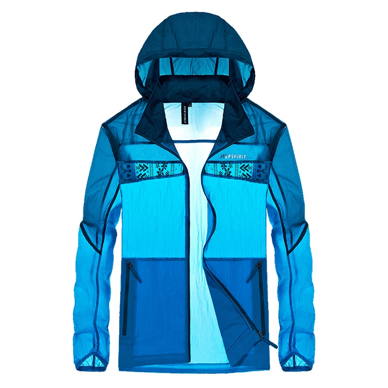 JEEP/吉普夏季超薄款皮肤夹克