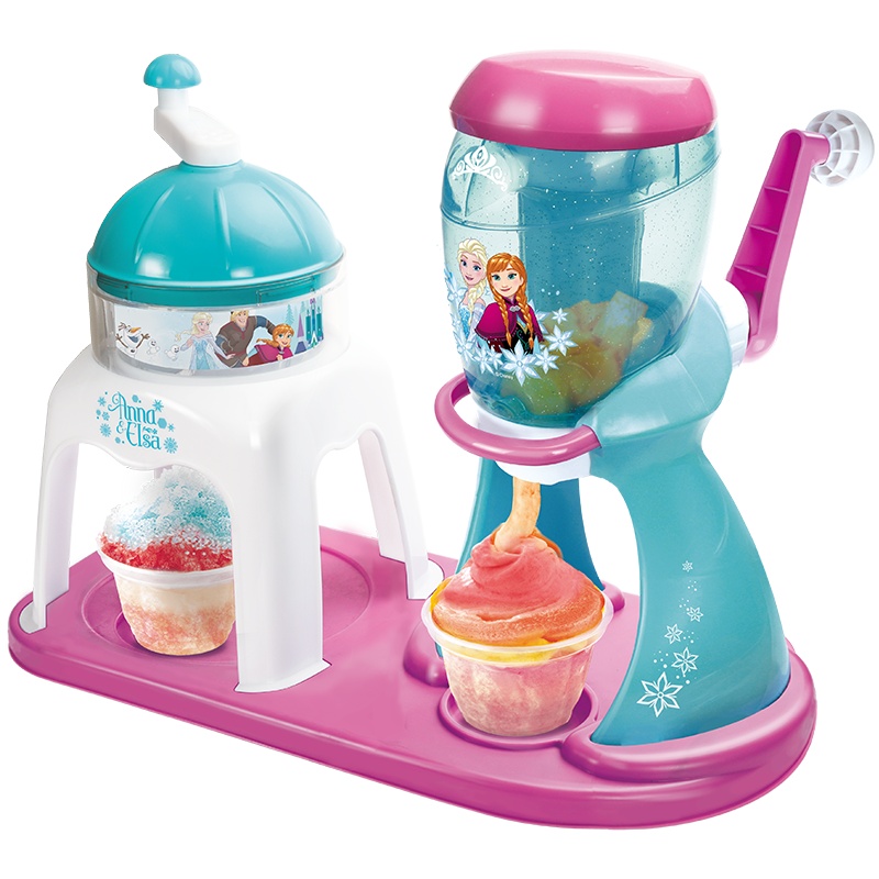 壹百分迪士尼 冰果套装（冰雪奇缘）DS-2139家用儿童雪糕机 水果冰激凌机 男孩女孩玩具 手工DIY自制冰沙机
