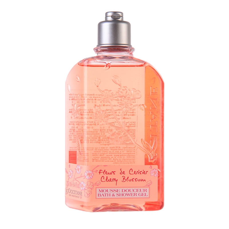 欧舒丹沐浴露甜蜜樱花沐浴啫喱250ml