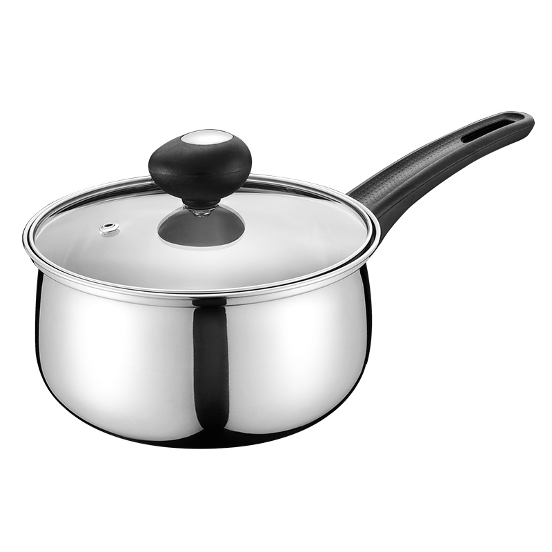 爱仕达(ASD) 锅具16cm不锈钢奶锅 煮面锅泡面锅小汤锅热奶锅煮奶锅牛奶锅 WG1916 磁炉通用