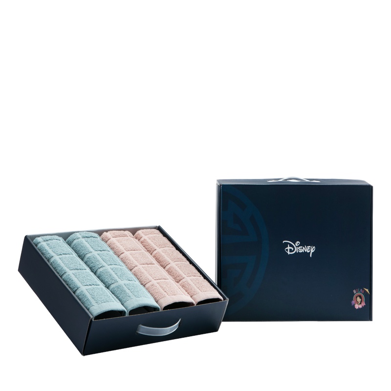 竹印象(BAMBOO IMPRESSION)ZD-01004 迪士尼木兰套巾中礼盒