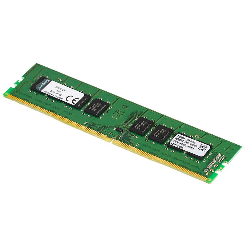 金士顿 内存条DDR4 2666兼容2133 2400台式机内存 8G 两只装