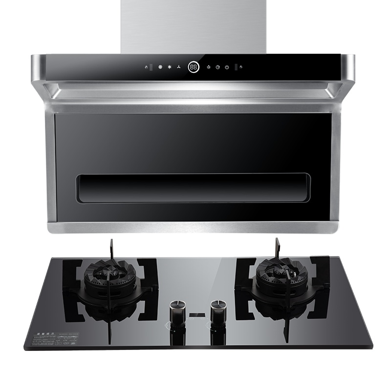 好太太油烟机灶具套餐 D958A+2319B家用燃气灶套餐组合 自营 定时猛火灶5.0kW厨房烟灶套装烟灶套餐（液化气）