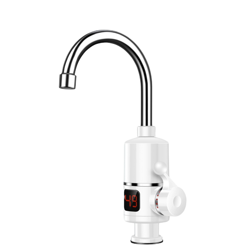 妖怪电热水龙头速热即热式厨房宝侧电加热水器热得快家用自来水免安装 下进水特惠款(数显) 塑料下进水厨房卫生间通用款