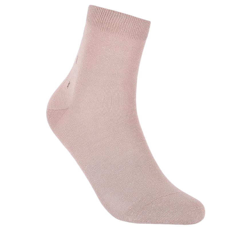 雅戈尔/汉麻世家2019新款棉麻透气防臭素色中袜男士袜子460XQP