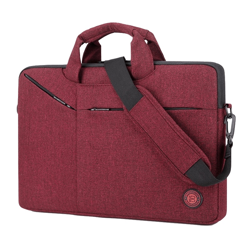 手提笔记本电脑包13.3英寸适用联想小新air14Pro13苹果华硕戴尔小米华为15.6男女单肩防水防震公文包内胆包薄款