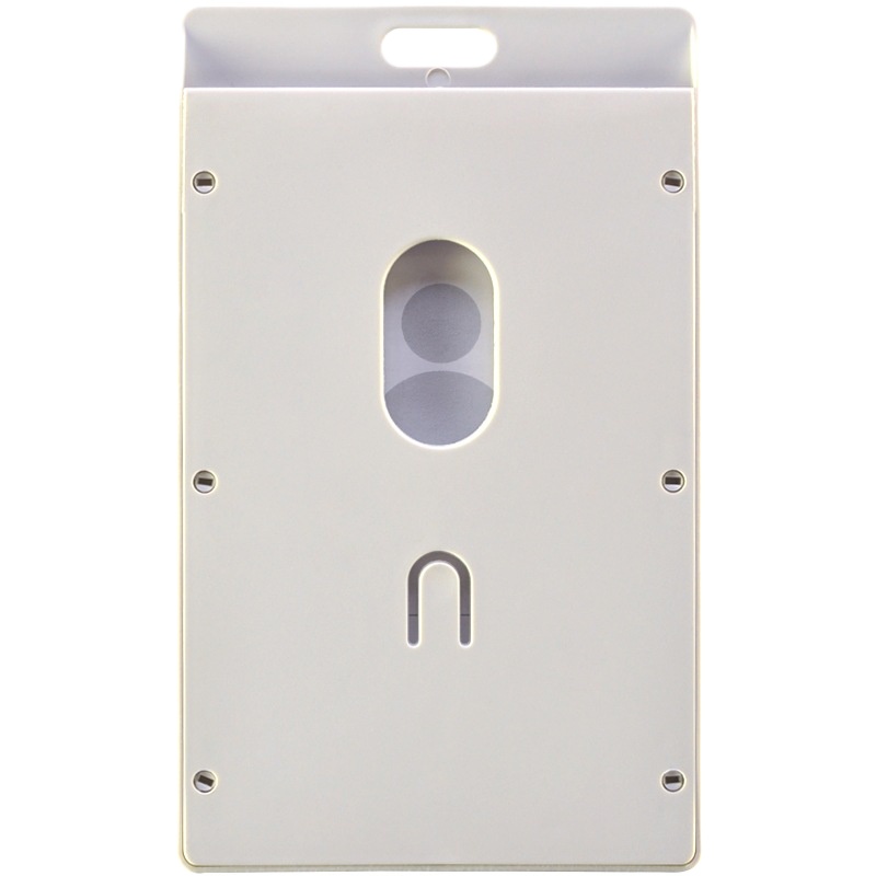 优和 6612 糖果色证件卡套 竖式 白色 12个/盒