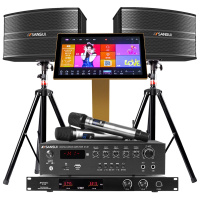山水(SANSUI) SP9-06套装家庭影院家用客厅会议室专业组合音箱电视KTV音响雷客3T点歌机K歌