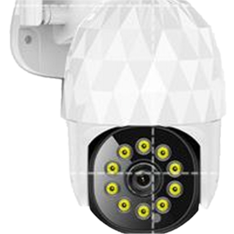 送128G内存卡360度全景监控器摄像头无线室外夜视高清家用连手机远程户无死角 续航版