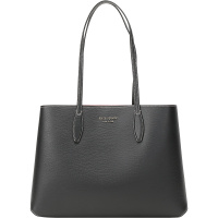 凯特·丝蓓 Kate Spade 奢侈品 女士剖层牛皮革手提单肩包托特包子母包大号 PXR00297