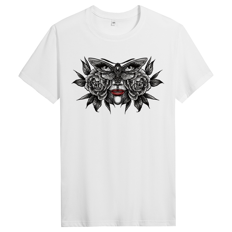 夏季男士修身圆领纯棉短袖T恤潮流半袖体恤衣服男装T DT11269