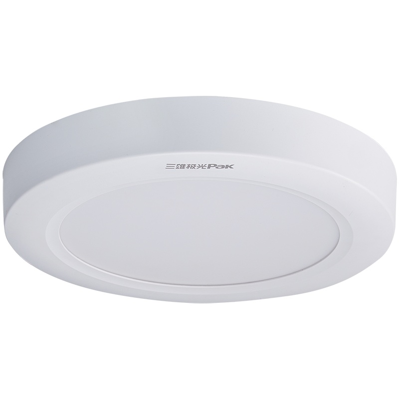 三雄极光LED星佳圆形防水吸顶灯厨房卫生间浴室阳台过道厨卫灯具