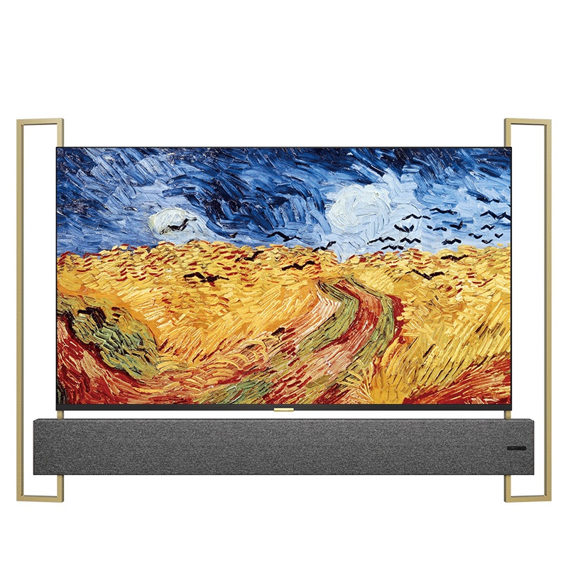 TCL XESS 55A100U 55英寸液晶电视机 4k超高清 超薄 量子点全面屏 人工智能 东方美学浮窗全场景TV