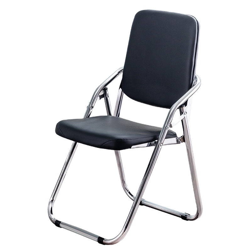 欧宝美折叠椅子家用学生宿舍餐椅靠背椅简易会议凳子便携休闲培训电脑椅