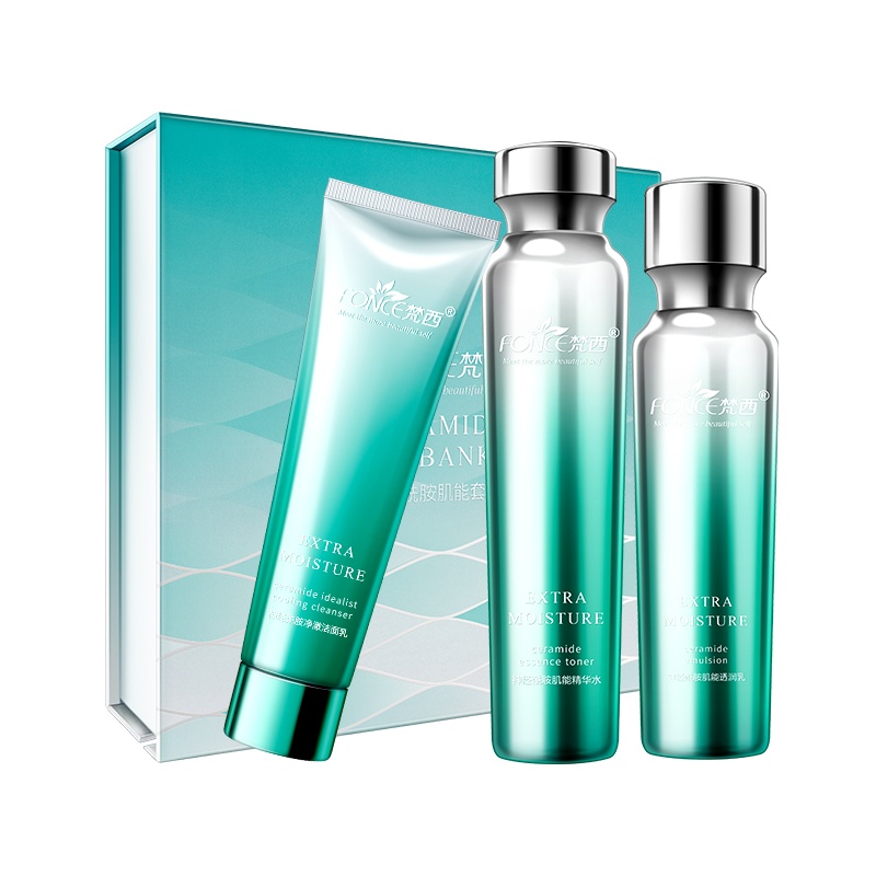 梵西神经酰胺肌能套装修护补水保湿水乳护肤化妆品全套学生女正品