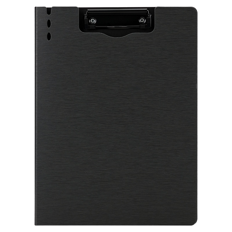 得力deli64513文件夹档案夹收纳整理横款发泡PP折页板夹A4资料夹文件夹合同夹写字板夹