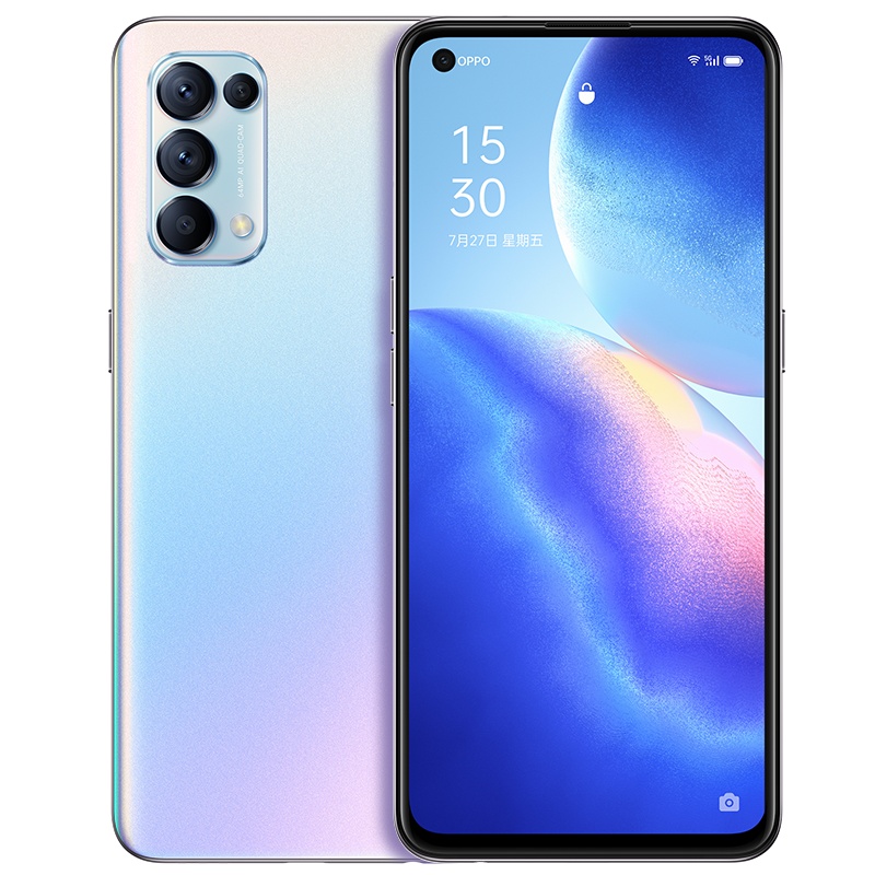 OPPO Reno5K 5G 星河入梦 12GB+256GB 骁龙750G 6400万水光人像四摄 65W闪充 轻薄机身拍照美颜游戏智能手机