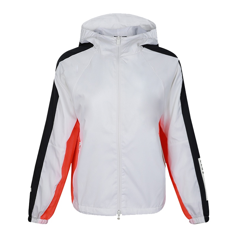 Adidas 阿迪达斯 女外套 休闲防风加绒运动服连帽外套FI6732