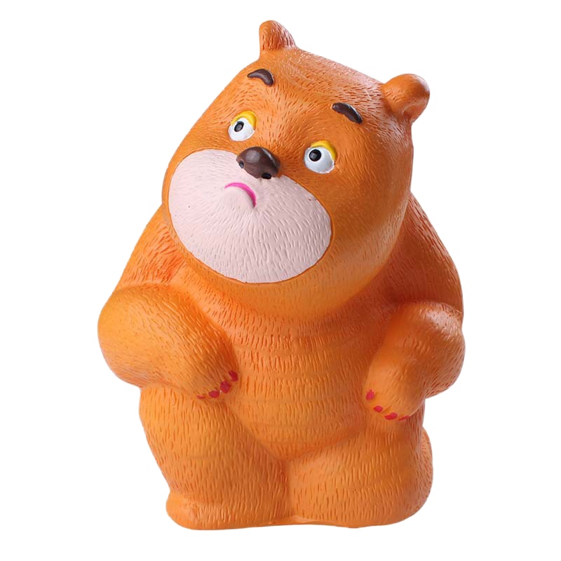 8色摔不坏搪胶涂色白胚diy存钱罐 100个起购