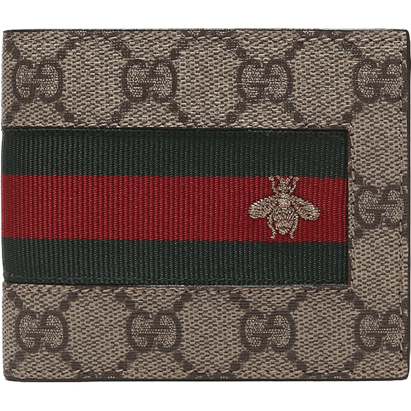 GUCCI 古驰 男士皮革短款钱包 408827 KLQCN