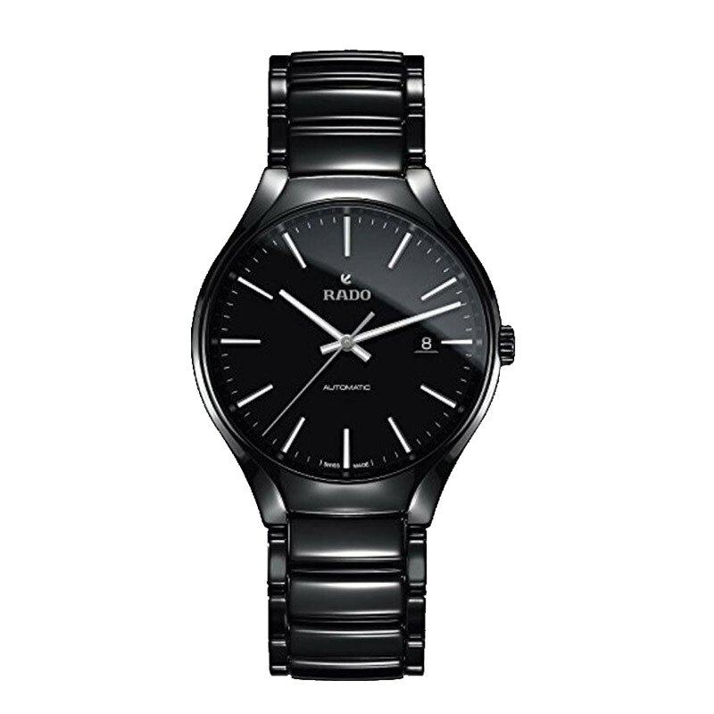 雷达(RADO)瑞士手表真系列时尚休闲简约商务自动机械男士手表R27056152