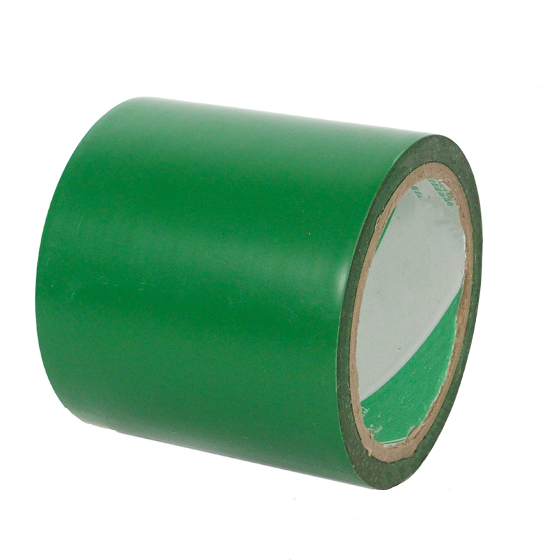 天坛 地标线胶带 PVC地板划线胶带 警示胶带 绿色 100mm*16m 5卷