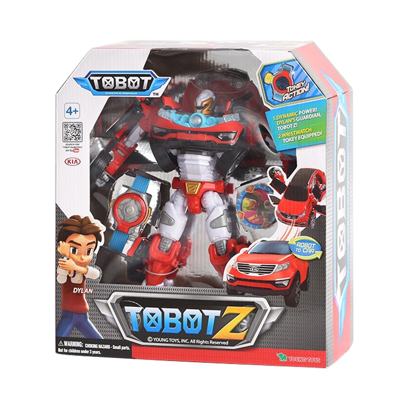 托宝兄弟玩具金刚变形车机器人男孩玩具汽车Z战士进化版-301005