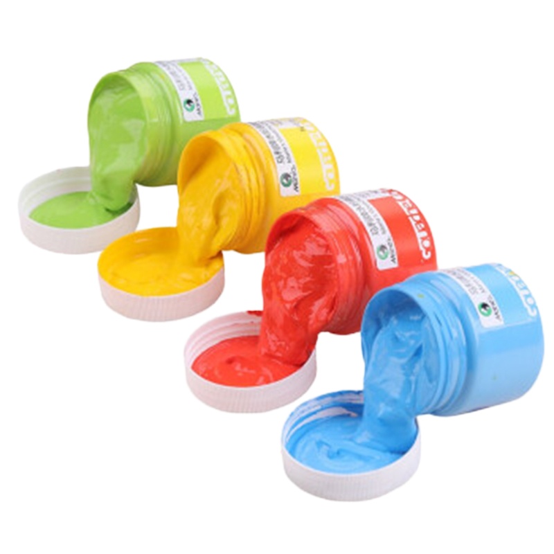 马利100ml颜料绘画水粉颜料白色单瓶(10瓶装)