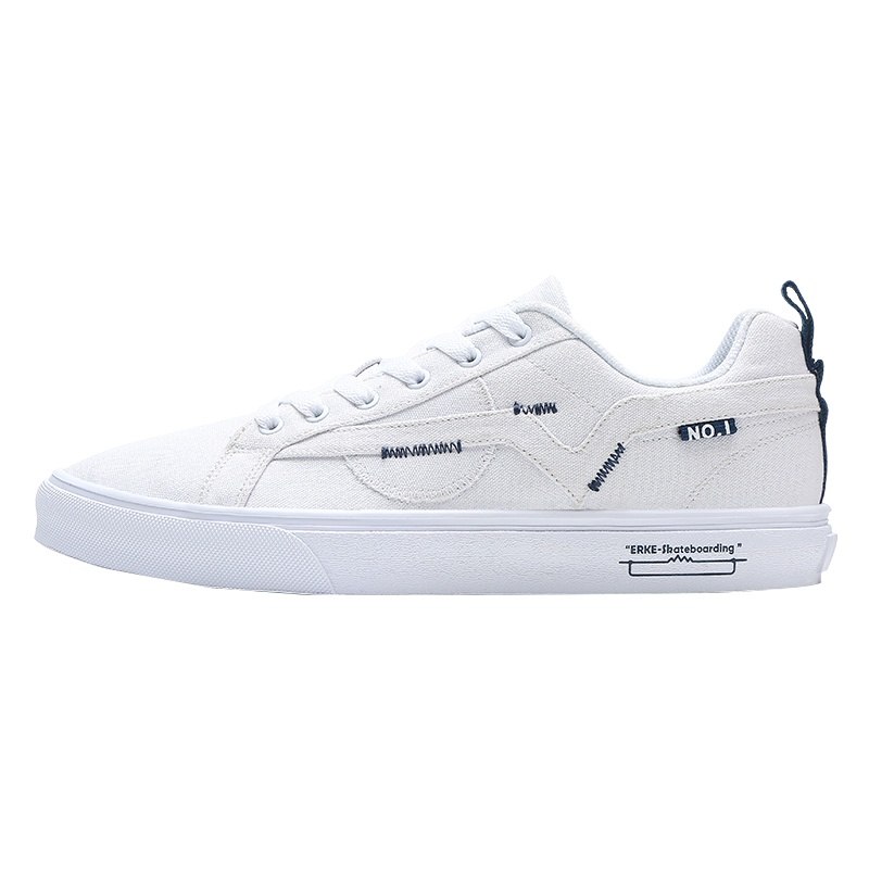 鸿星尔克男鞋板鞋男季潮耐磨鞋男休闲鞋小白鞋跑步滑板鞋子