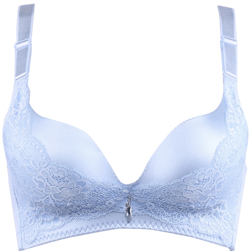 都市丽人无钢圈蕾丝聚拢3/4杯文胸胸罩内衣2B7516