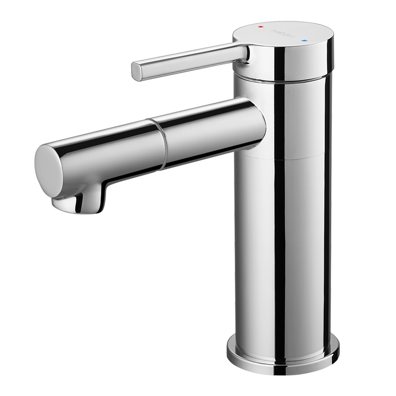 恒洁(HEGII)水龙头 单柄双控 面盆浴室卫生间洗脸盆高颜值冷热水龙头