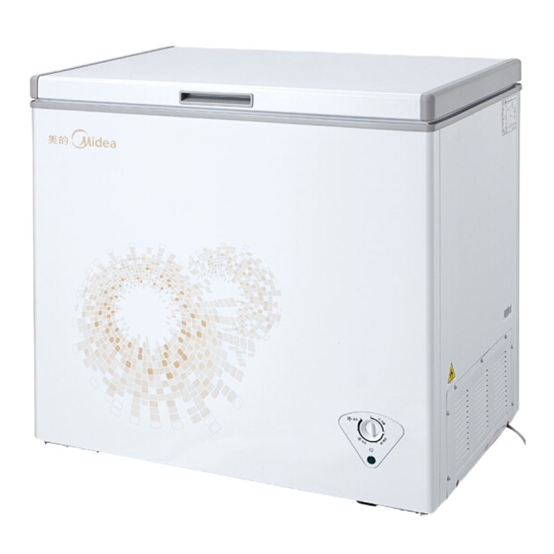 美的顶开门卧式冷柜(旋律金)BD/BC-197KMA