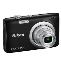 尼康(NIKON)CoolpixA100便携数码相机(2005万像素2.7英寸屏5倍光学变焦26mm广角)银色