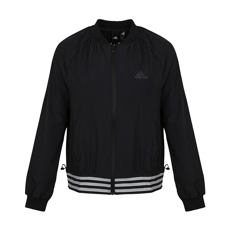 阿迪达斯（ADIDAS）女款运动服休闲长袖立领夹克外套DM5312/DM5296
