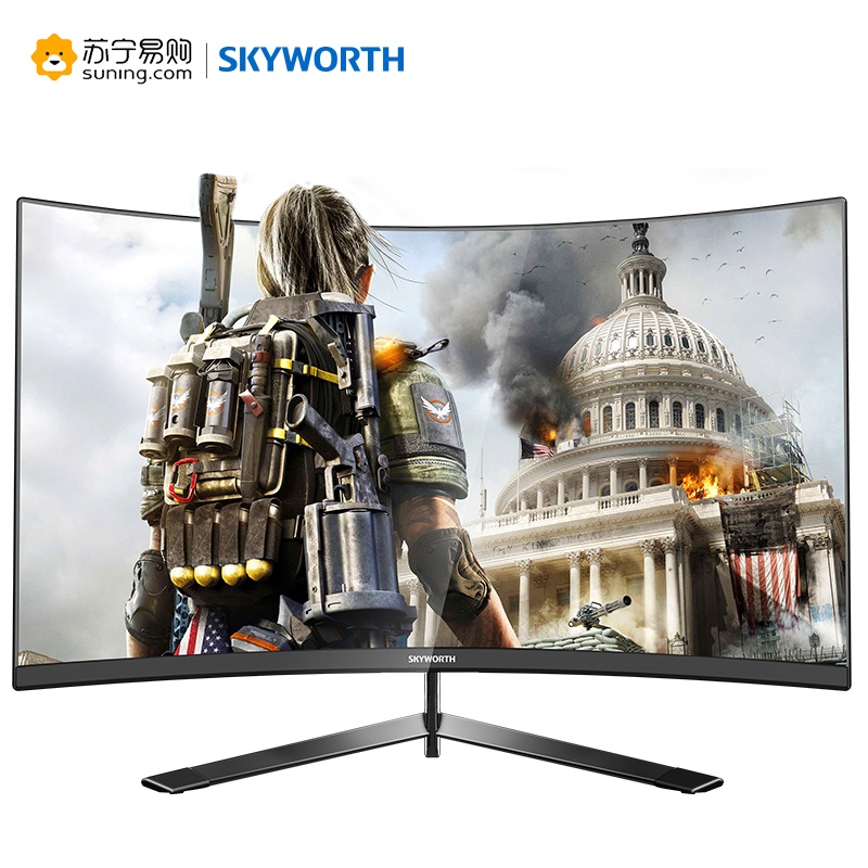 创维(skyworth)T240F 23.6英寸144HZ电竞吃鸡曲面HDMI微边框LED显示器