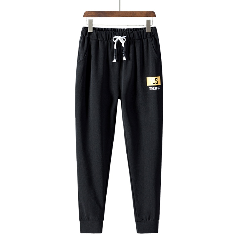 稻草人(Mexican)夏季休闲运动裤男小脚哈伦裤男士九分裤时尚修身束脚裤卫裤潮